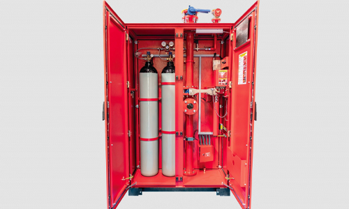CO2 FIRE-FIGHTING CABINETS